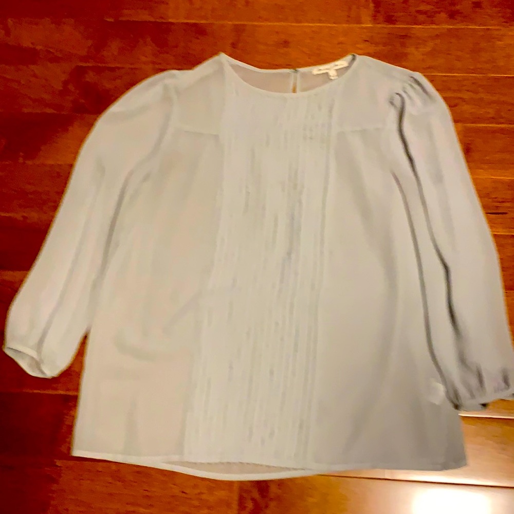 Light gray chiffon Blouse